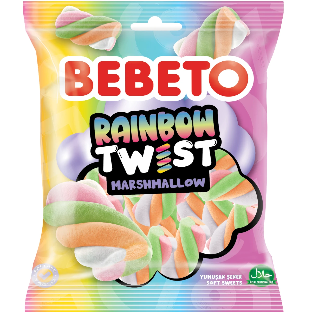 Bebeto Marshamallow Twist 250 gm